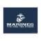 USMC The Few The Proud Logo Stacked - White