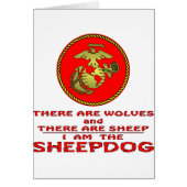 USMC There Are Wolves And There Are Sheep (Front)