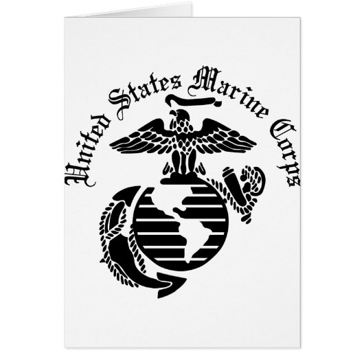 USMC United States Marine Corps Cards (Front)