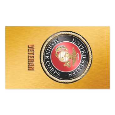 USMC Veteran StickerUSMC, U.S. Marine Corps, woosh Rectangular Sticker USMC Veteran StickerUSMC, U.S. Marine Corps, woosh Rectangular Sticker
