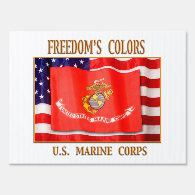 USMC Yard Sign (Front)