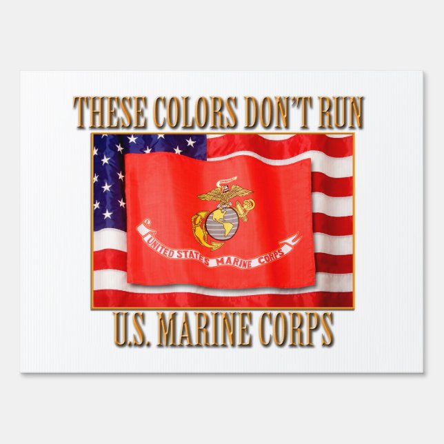 usmc Yard Sign (Front)