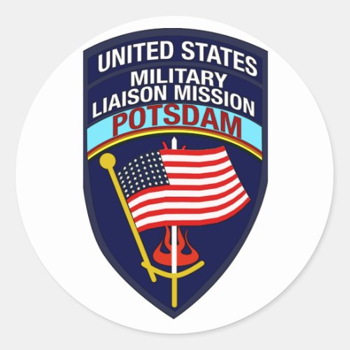 USMLM Insignia Classic Round Sticker