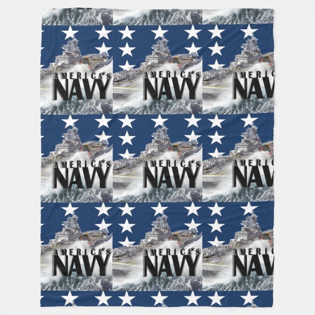 USNAVYFANMERCH, FLEECE BLANKET (Front)
