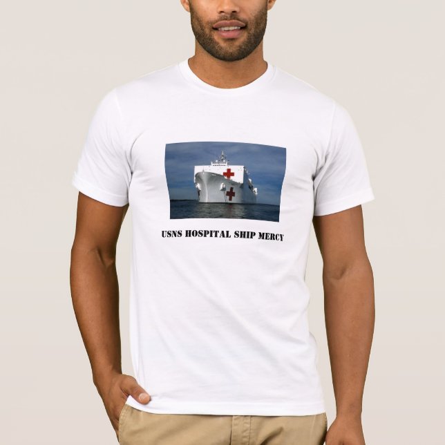 USNS Hospital Ship Mercy T-Shirt (Front)
