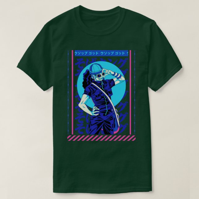 Usopp TShirtUsopp TShirtby Kakkoii Art T-Shirt (Design Front)