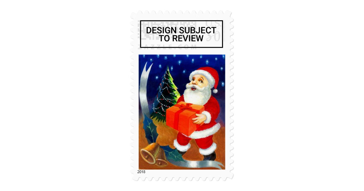Usps Christmas Greeting Cards Postage Stamps 2017 Zazzle