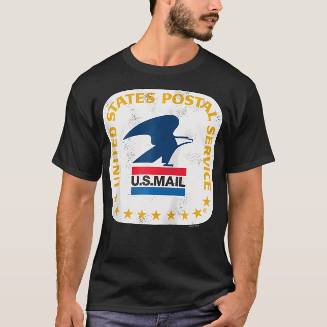 Usps- Loewy Seal Zip T-Shirt (Front)