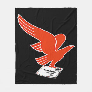 USPS National Air Mail Logo  Fleece Blanket