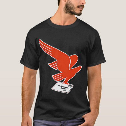 USPS National Air Mail Logo T_Shirt