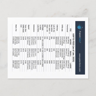 USPTO Quick Reference Card