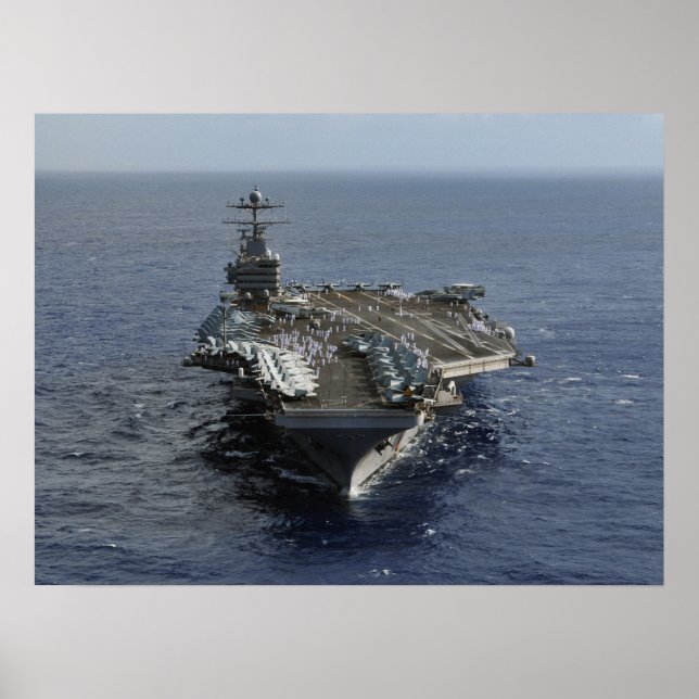 USS Abraham Lincoln (CVN 72) Poster (Front)