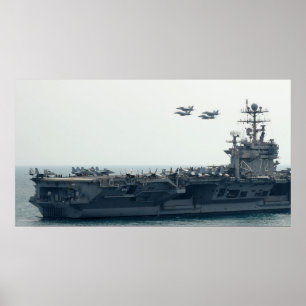 USS Abraham Lincoln (CVN 72) Poster
