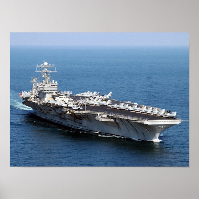 USS Abraham Lincoln (CVN 72) Poster (Front)