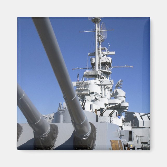 USS Alabama Battleship at Battleship Memorial Magnet (Front)