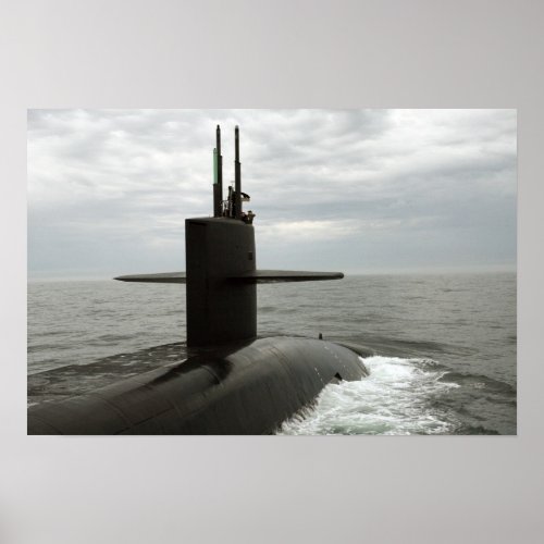 USS Alaska SSBN 732 Poster