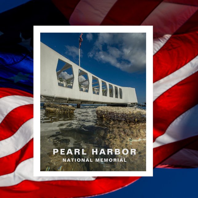 USS Arizona Memorial, Pearl Harbor, Hawaii Postcard (Creator Uploaded)