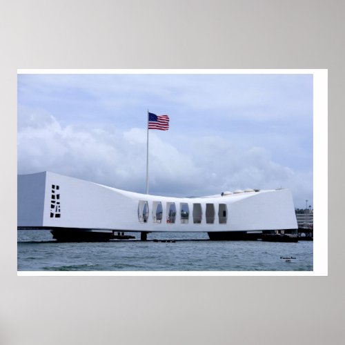 USS Arizona Memorial Poster