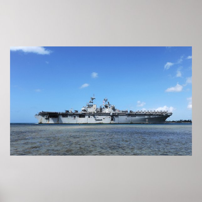 USS Boxer (LHD 4) Poster (Front)