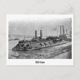 USS Cairo Postcard