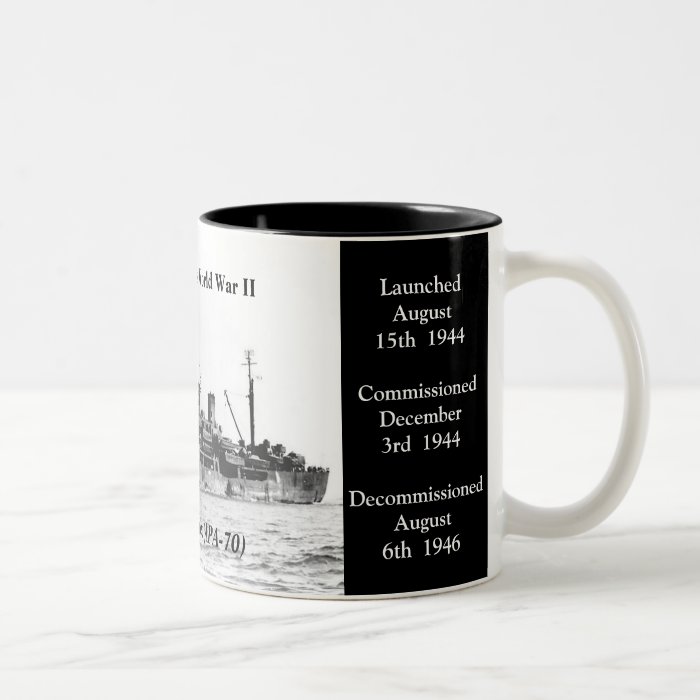 USS Carteret (APA 70) Mug