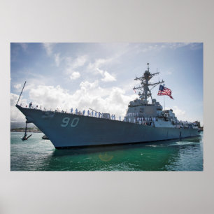 USS Chafee (DDG 90) Poster
