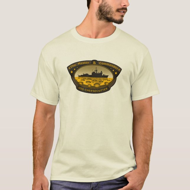 USS Cheesecutter T-Shirt (Front)
