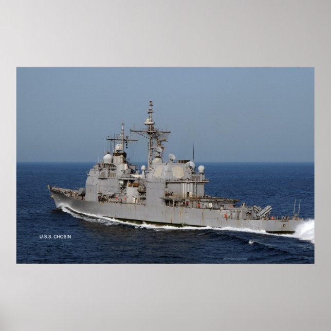 USS Chosin (CG 65) Poster (Front)
