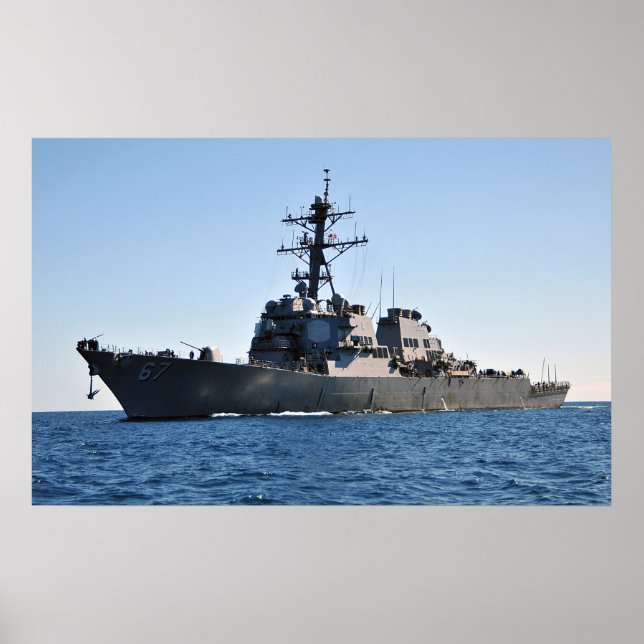 USS Cole (DDG 67) Poster (Front)