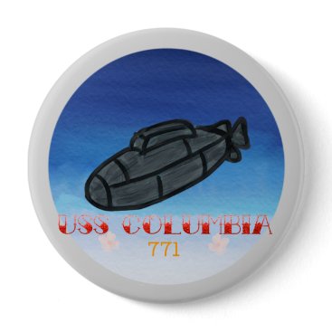 USS Columbia submarine navy pin USS Columbia submarine navy pin