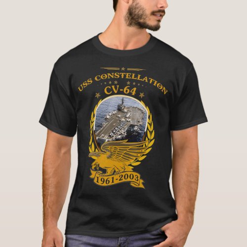 USS Constellation CV64  T_Shirt