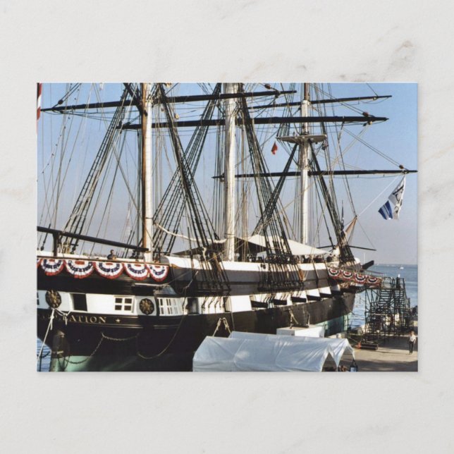 USS Constellation Postcard (Front)