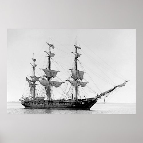 USS Constellation Poster