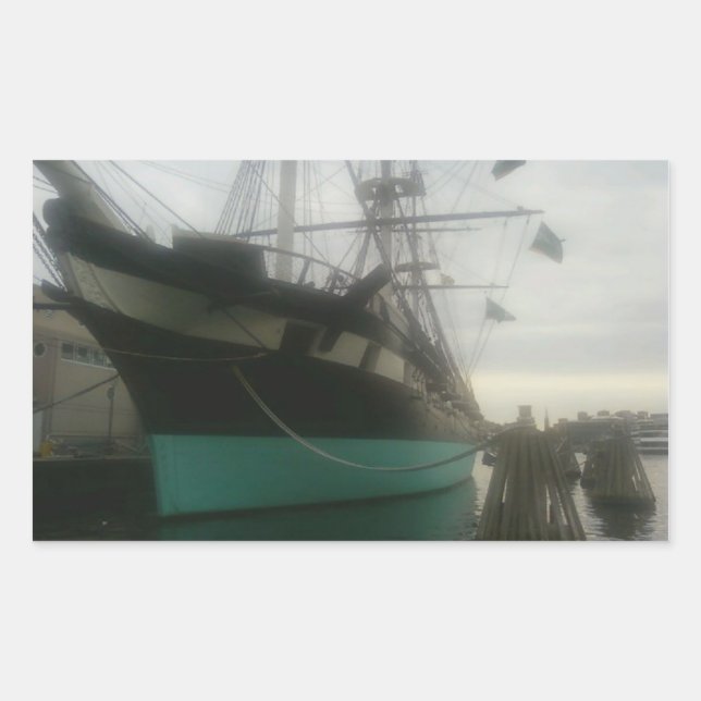 USS Constellation Rectangular Sticker (Front)