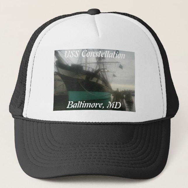 USS Constellation Trucker Hat (Front)