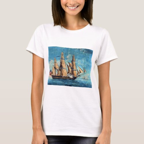 USS Constitution 1804 Old Ironsides T_Shirt