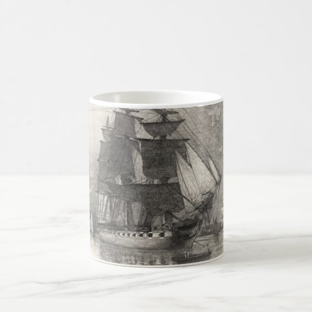 USS Constitution 1911 Coffee Mug (Center)