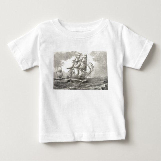 USS Constitution Baby T-Shirt (Front)