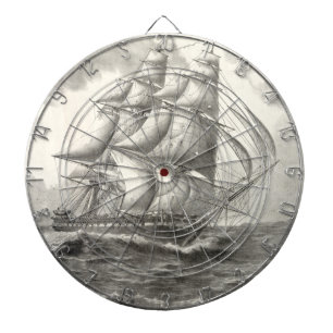 USS Constitution Dartboard