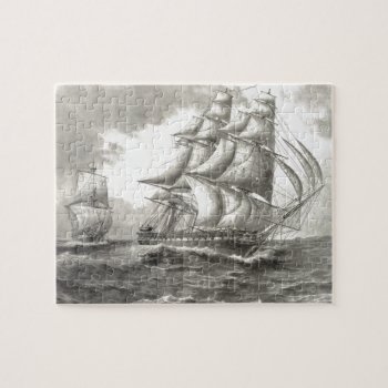 Uss Constitution Jigsaw Puzzle by vintageworks at Zazzle