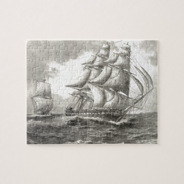 USS Constitution Jigsaw Puzzle (Horizontal)