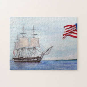 USS CONSTITUTION JIGSAW PUZZLE