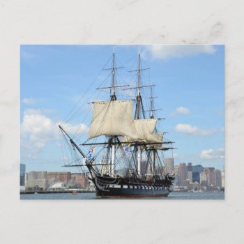 Uss Constitution Postcard by BostonRookie at Zazzle