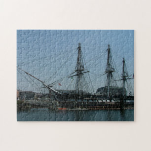 USS Constitution Postcard Jigsaw Puzzle