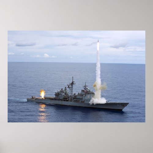 USS Cowpens CG 63 Poster