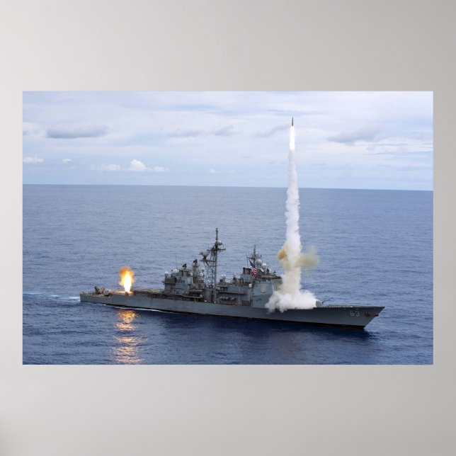 USS Cowpens (CG 63) Poster (Front)