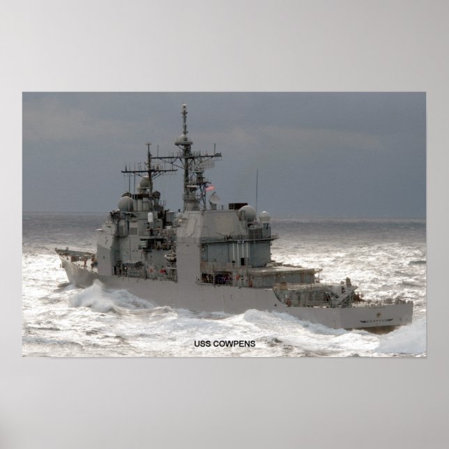 USS Cowpens Poster (Front)