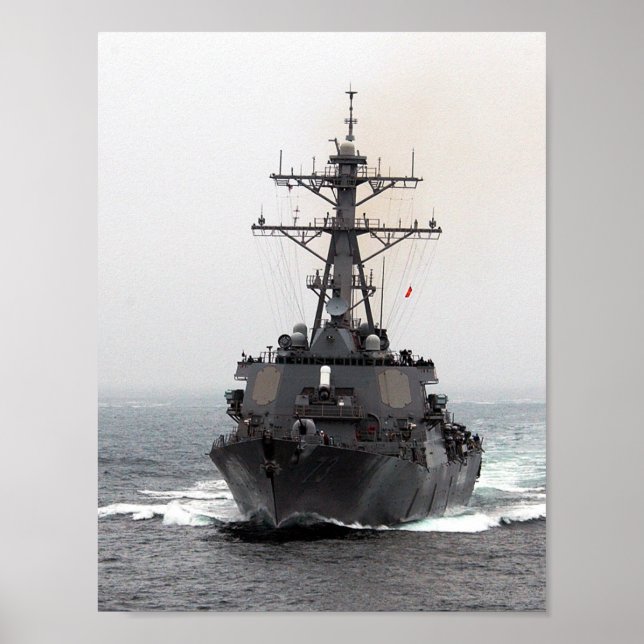 USS Decatur (DDG 73) Poster (Front)