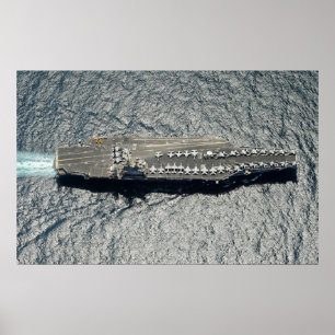 USS Dwight D. Eisenhower (CVN 69) Poster
