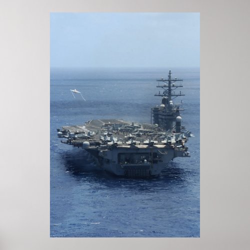 USS Dwight D Eisenhower CVN 69 Poster